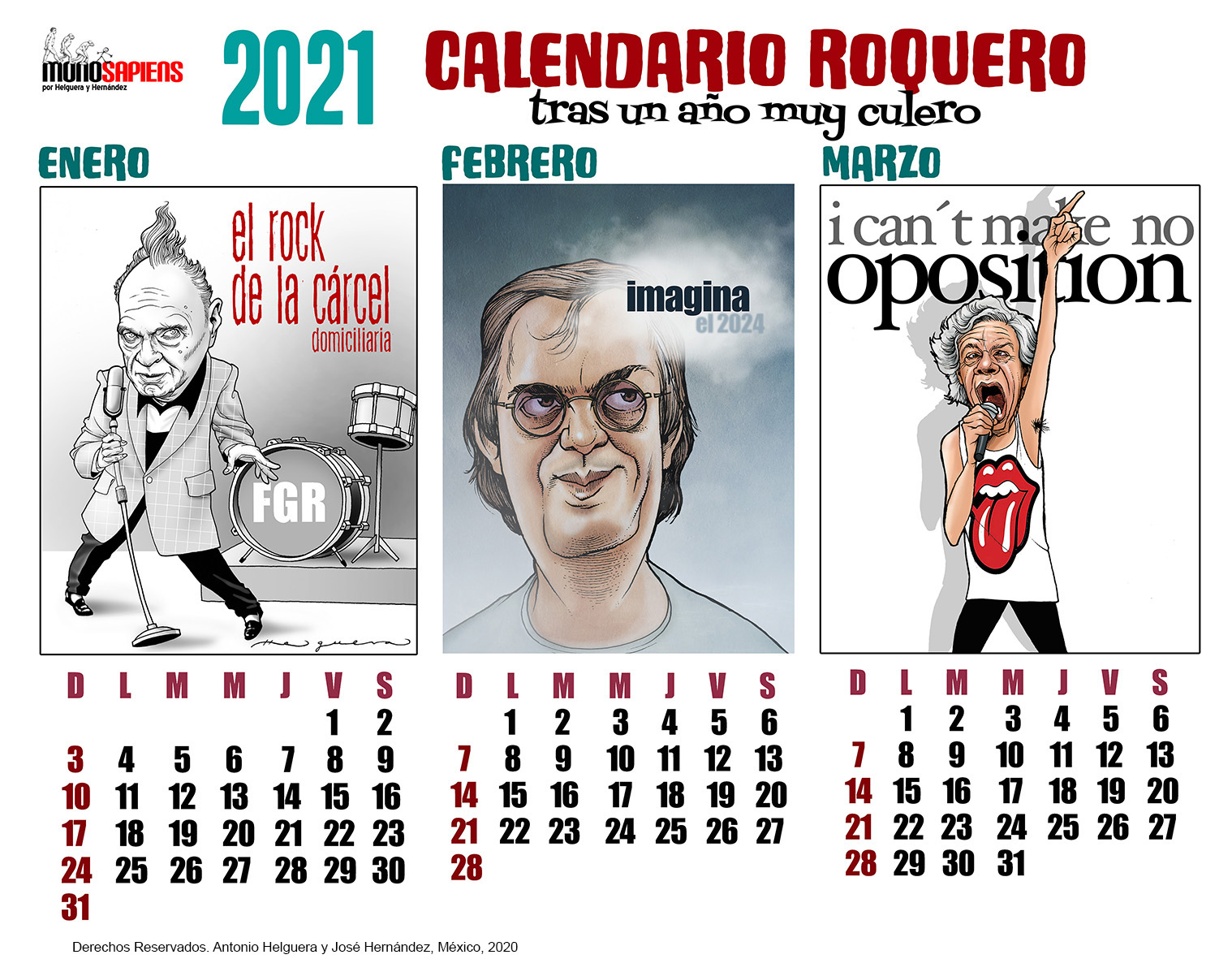 Calendario 2021